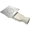 Душевой поддон из литьевого мрамора 120x80 см BELBAGNO TRAY-MR-UNO-RH-120/80-550-35-W-L-CR